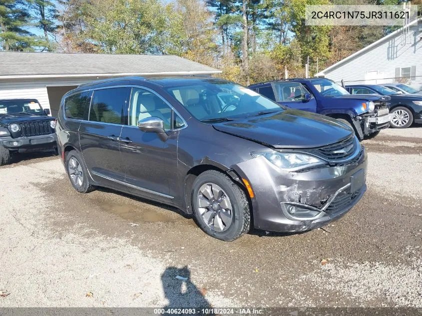 2018 Chrysler Pacifica Hybrid Limited VIN: 2C4RC1N75JR311621 Lot: 40624093