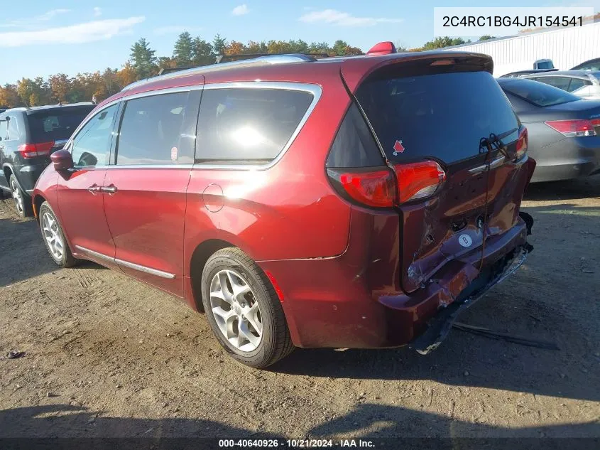 2C4RC1BG4JR154541 2018 Chrysler Pacifica Touring L