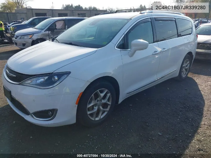 2018 Chrysler Pacifica Touring L VIN: 2C4RC1BG7JR339280 Lot: 40727054