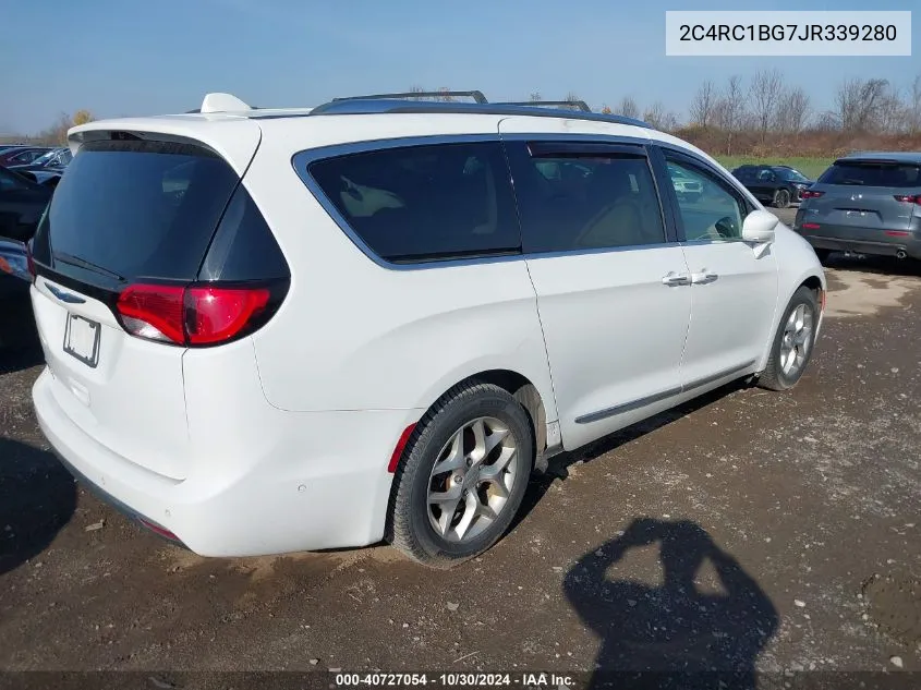 2018 Chrysler Pacifica Touring L VIN: 2C4RC1BG7JR339280 Lot: 40727054