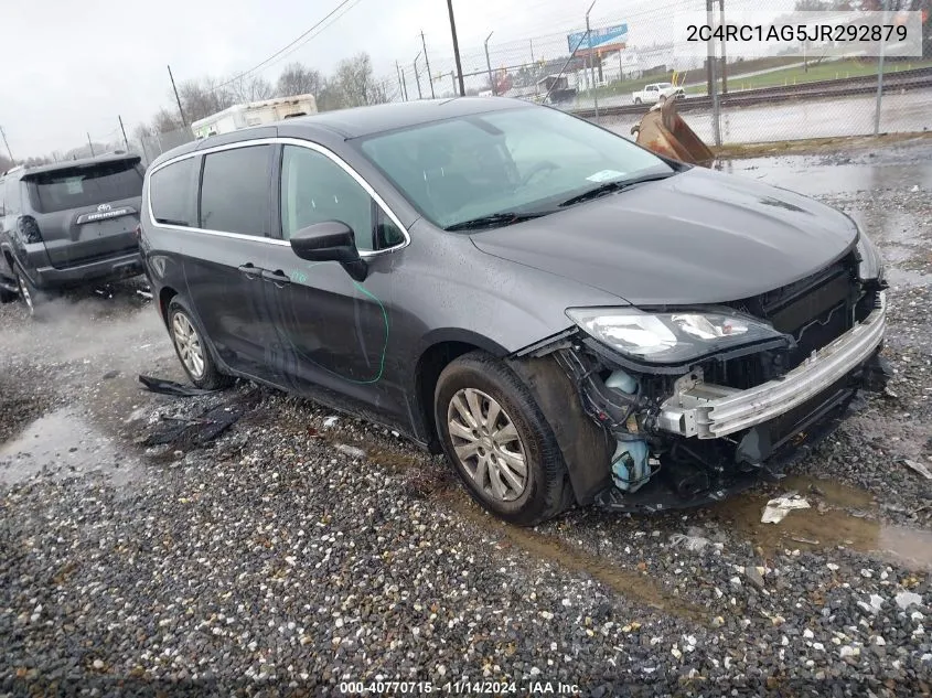 2018 Chrysler Pacifica L VIN: 2C4RC1AG5JR292879 Lot: 40770715