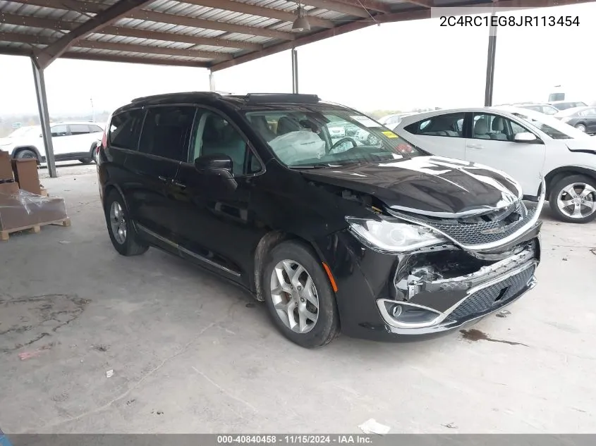 2018 Chrysler Pacifica Touring L Plus VIN: 2C4RC1EG8JR113454 Lot: 40840458