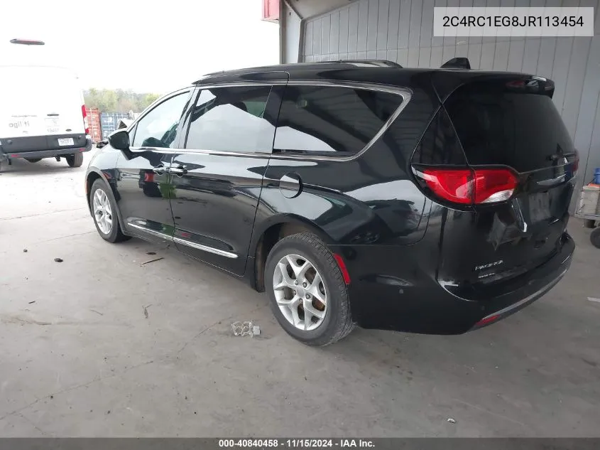 2018 Chrysler Pacifica Touring L Plus VIN: 2C4RC1EG8JR113454 Lot: 40840458