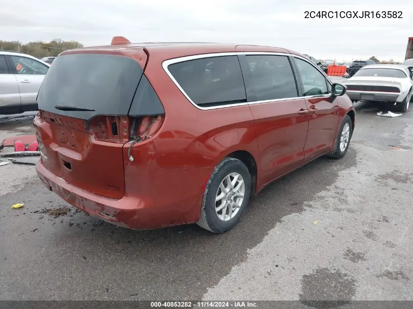 2018 Chrysler Pacifica Lx VIN: 2C4RC1CGXJR163582 Lot: 40853282