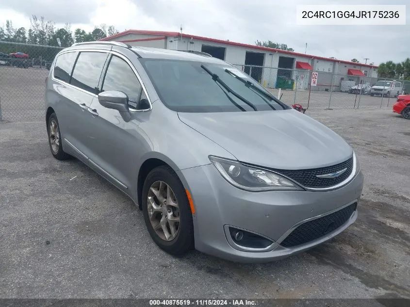 2018 Chrysler Pacifica Limited VIN: 2C4RC1GG4JR175236 Lot: 40875519