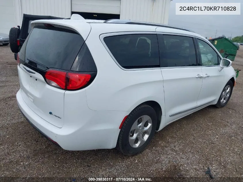 2019 Chrysler Pacifica Hybrid Touring L VIN: 2C4RC1L70KR710828 Lot: 39830317