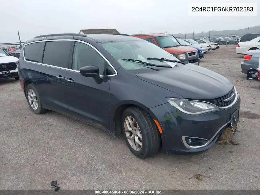 2019 Chrysler Pacifica Touring Plus VIN: 2C4RC1FG6KR702583 Lot: 40045064