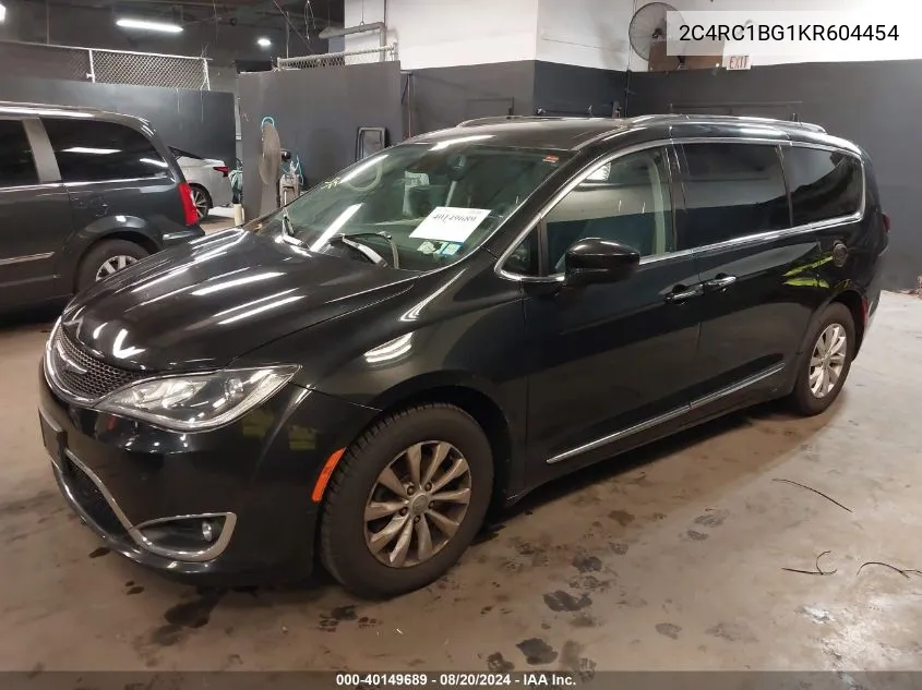 2019 Chrysler Pacifica Touring L VIN: 2C4RC1BG1KR604454 Lot: 40149689