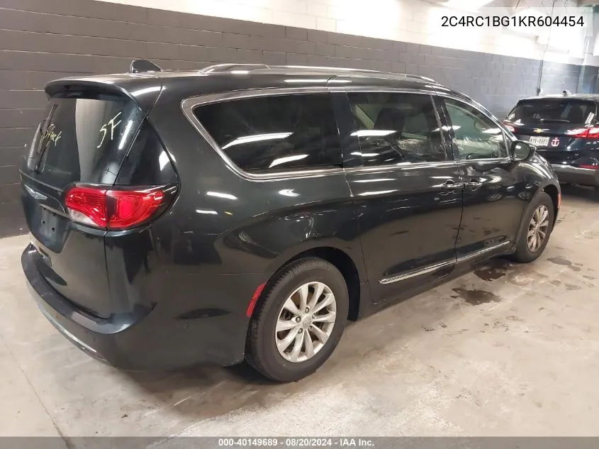 2019 Chrysler Pacifica Touring L VIN: 2C4RC1BG1KR604454 Lot: 40149689