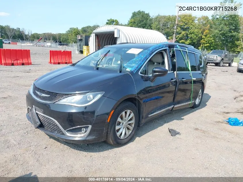 2019 Chrysler Pacifica Touring L VIN: 2C4RC1BG0KR715268 Lot: 40178614