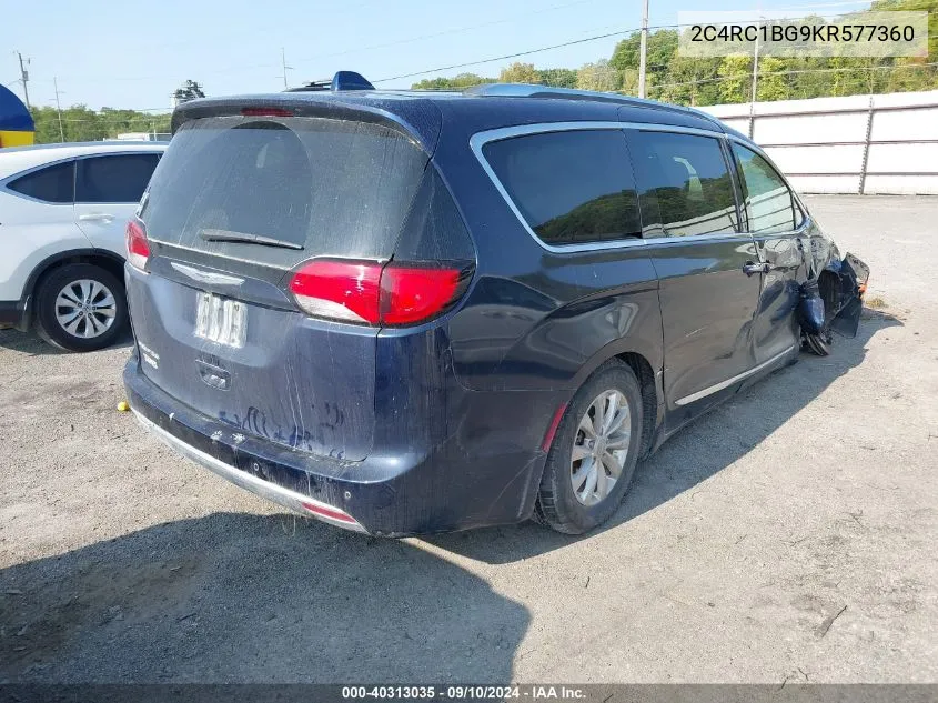 2019 Chrysler Pacifica Touring L VIN: 2C4RC1BG9KR577360 Lot: 40313035