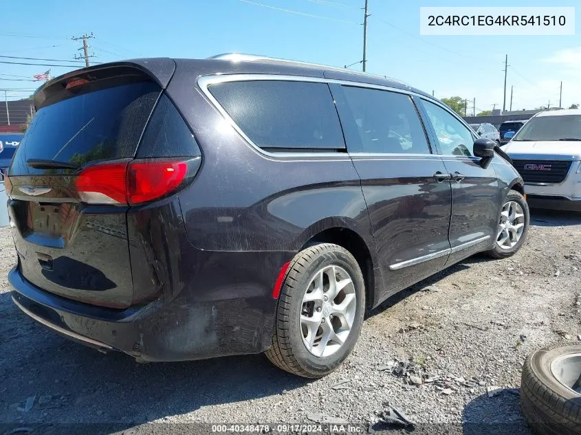 2019 Chrysler Pacifica Touring L Plus VIN: 2C4RC1EG4KR541510 Lot: 40348478