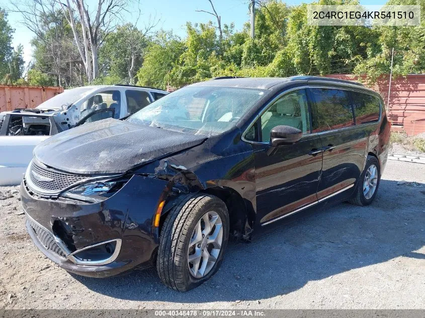 2019 Chrysler Pacifica Touring L Plus VIN: 2C4RC1EG4KR541510 Lot: 40348478