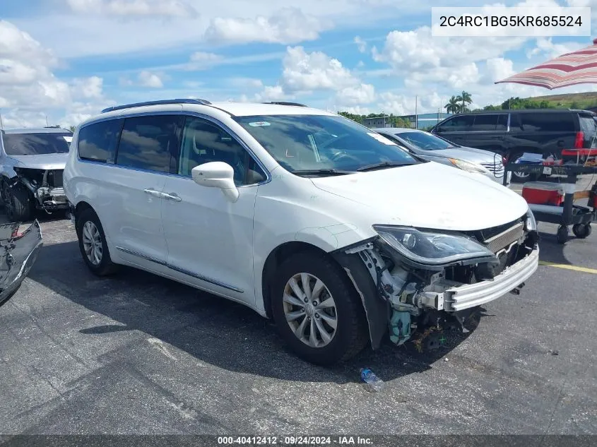 2019 Chrysler Pacifica Touring L VIN: 2C4RC1BG5KR685524 Lot: 40412412