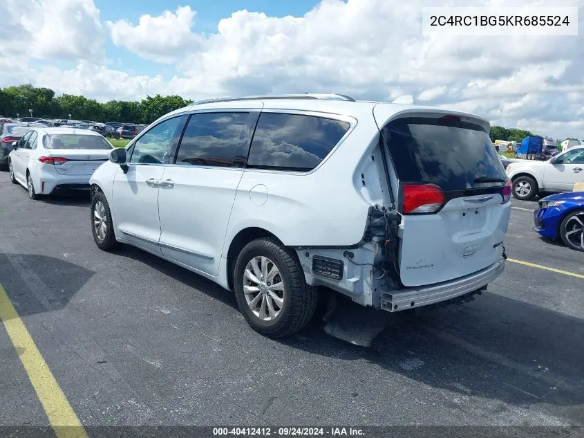 2C4RC1BG5KR685524 2019 Chrysler Pacifica Touring L