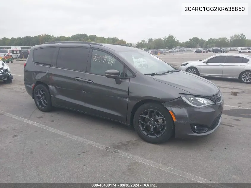 2019 Chrysler Pacifica Limited VIN: 2C4RC1GG2KR638850 Lot: 40439174