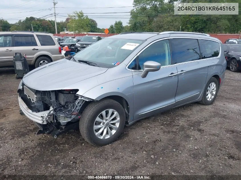 2019 Chrysler Pacifica Touring L VIN: 2C4RC1BG1KR645165 Lot: 40466870