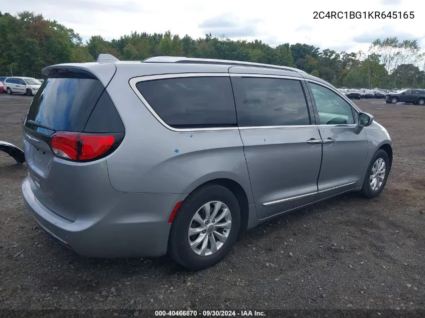 2019 Chrysler Pacifica Touring L VIN: 2C4RC1BG1KR645165 Lot: 40466870