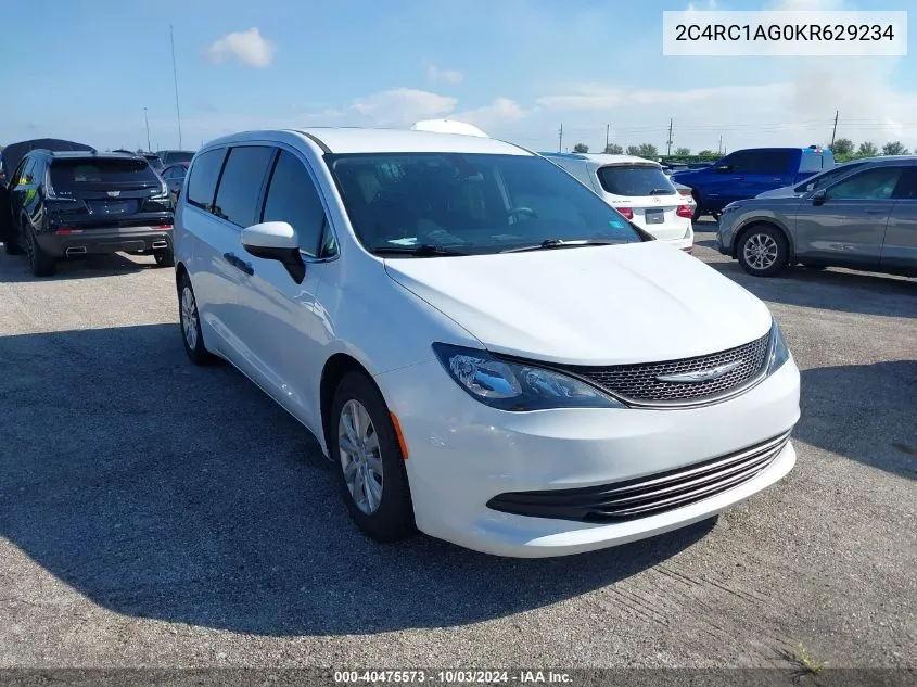 2019 Chrysler Pacifica L VIN: 2C4RC1AG0KR629234 Lot: 40475573