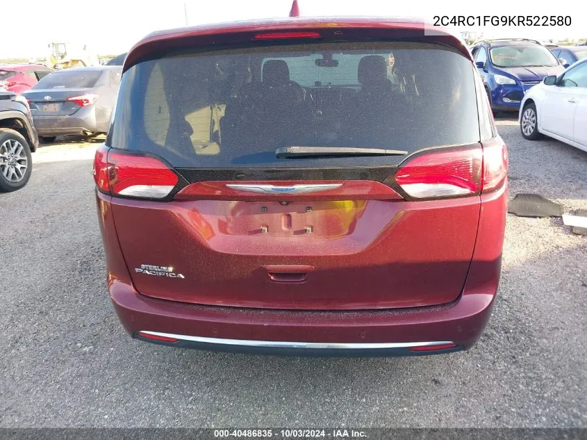 2019 Chrysler Pacifica Touring Plus VIN: 2C4RC1FG9KR522580 Lot: 40486835