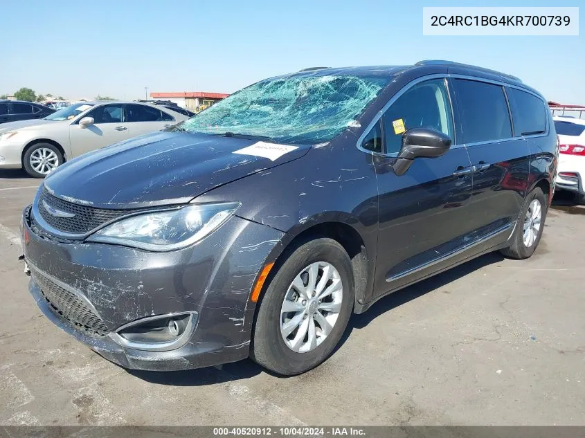 2019 Chrysler Pacifica Touring L VIN: 2C4RC1BG4KR700739 Lot: 40520912