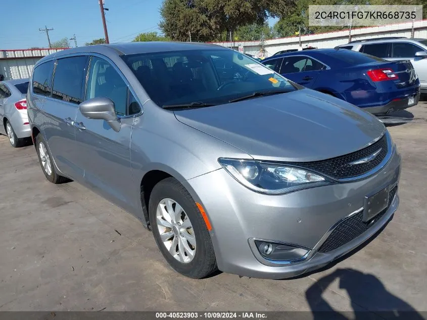 2019 Chrysler Pacifica Touring Plus VIN: 2C4RC1FG7KR668735 Lot: 40523903