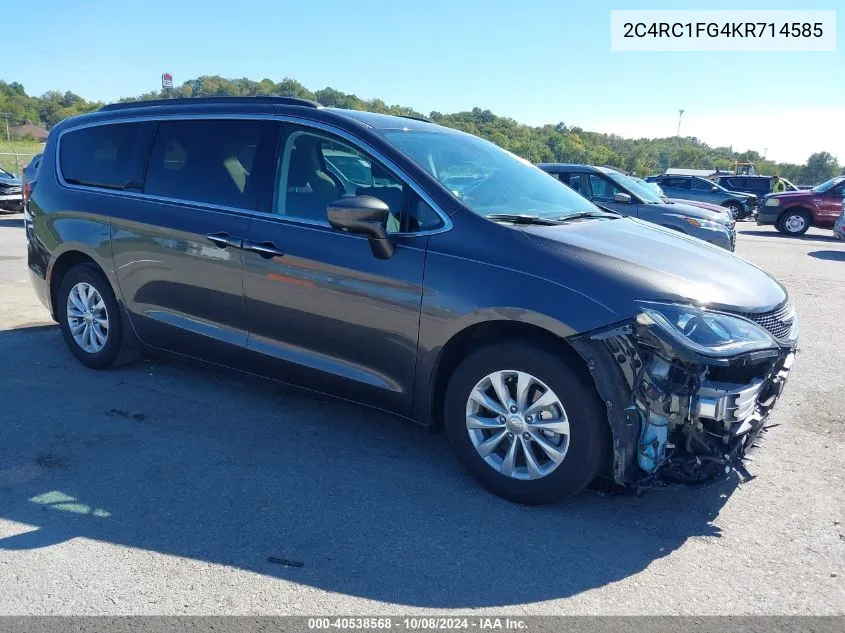 2019 Chrysler Pacifica Touring Plus VIN: 2C4RC1FG4KR714585 Lot: 40538568