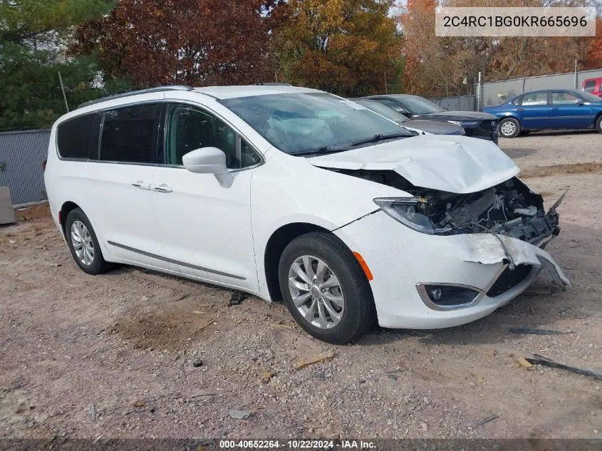 2019 Chrysler Pacifica Touring L VIN: 2C4RC1BG0KR665696 Lot: 40652264