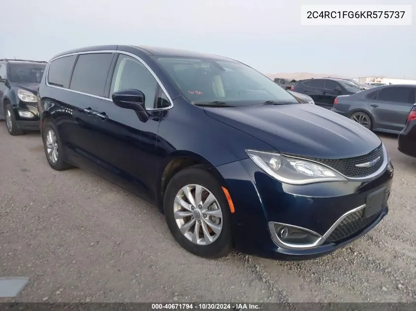 2019 Chrysler Pacifica Touring Plus VIN: 2C4RC1FG6KR575737 Lot: 40671794