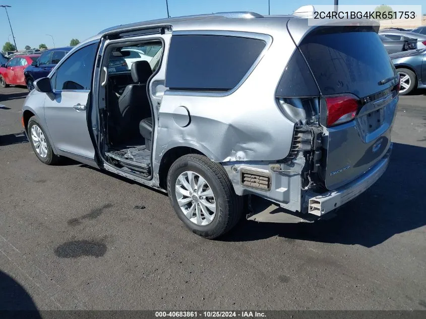 2C4RC1BG4KR651753 2019 Chrysler Pacifica Touring L