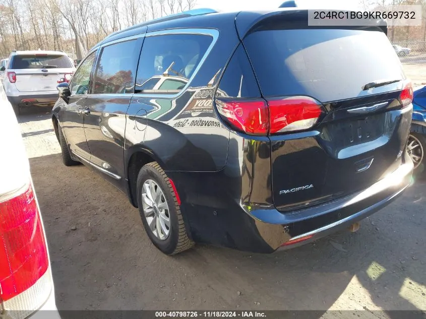 2019 Chrysler Pacifica Touring L VIN: 2C4RC1BG9KR669732 Lot: 40798726