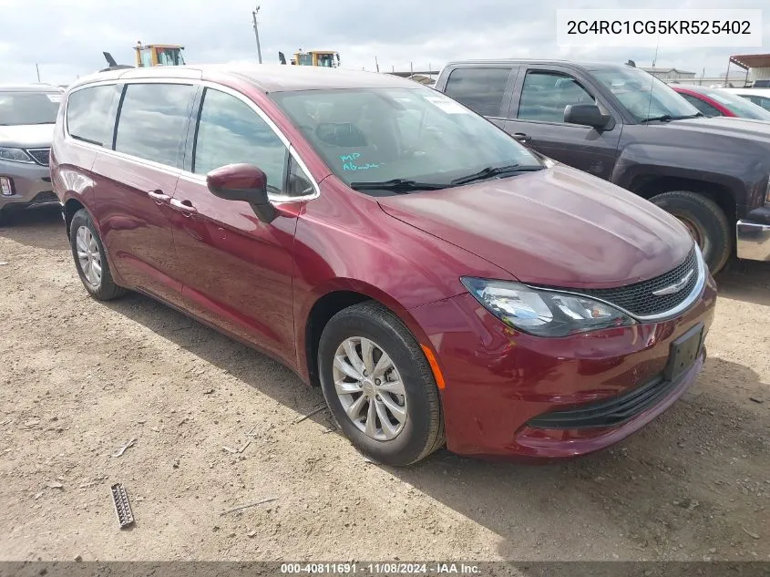 2C4RC1CG5KR525402 2019 Chrysler Pacifica Lx