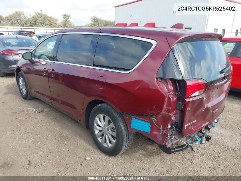 2C4RC1CG5KR525402 2019 Chrysler Pacifica Lx