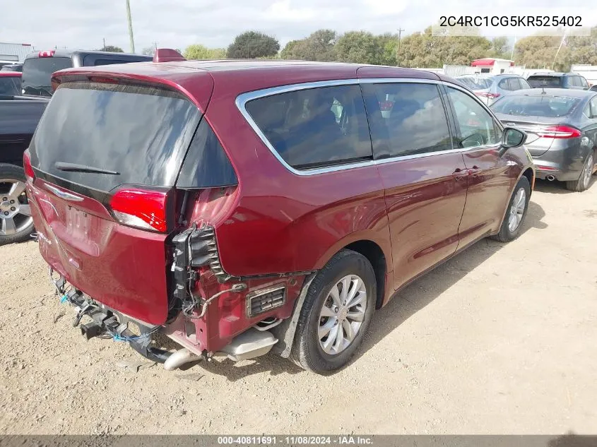 2C4RC1CG5KR525402 2019 Chrysler Pacifica Lx