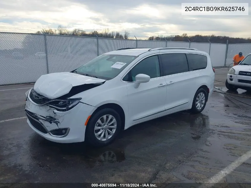 2019 Chrysler Pacifica Touring L VIN: 2C4RC1BG9KR625746 Lot: 40875594