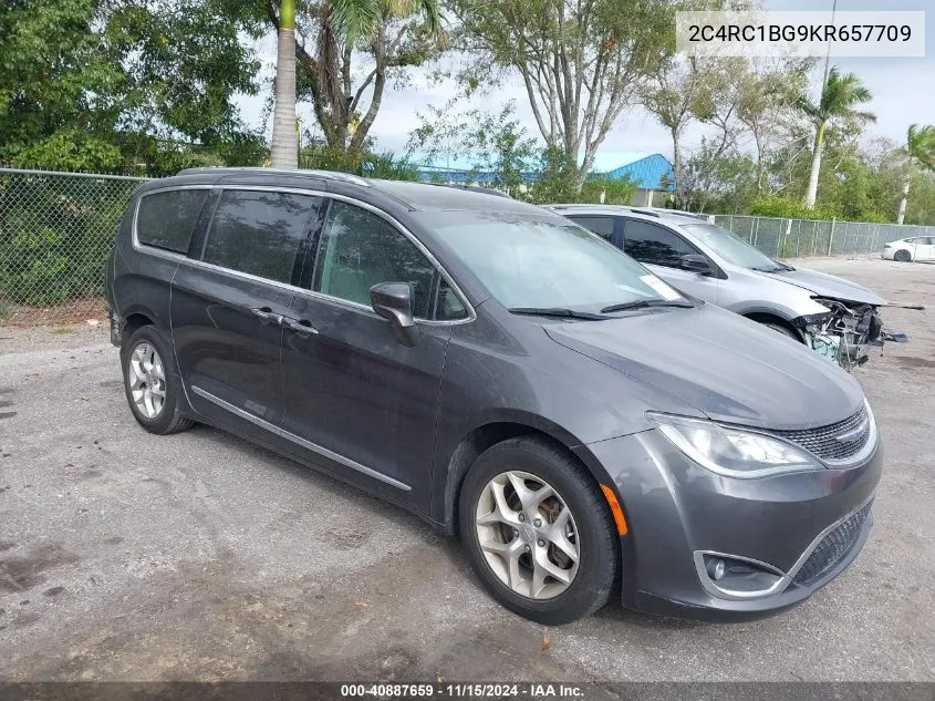 2019 Chrysler Pacifica Touring L VIN: 2C4RC1BG9KR657709 Lot: 40887659