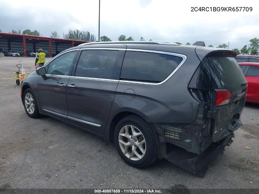 2019 Chrysler Pacifica Touring L VIN: 2C4RC1BG9KR657709 Lot: 40887659