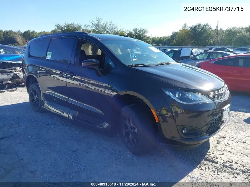 2019 Chrysler Pacifica Touring L Plus VIN: 2C4RC1EG5KR737715 Lot: 40915510