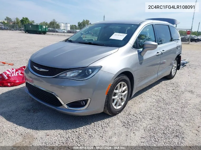 2020 Chrysler Pacifica Touring VIN: 2C4RC1FG4LR108091 Lot: 40183025