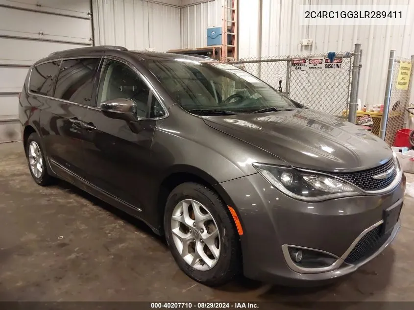 2020 Chrysler Pacifica Limited VIN: 2C4RC1GG3LR289411 Lot: 40207710