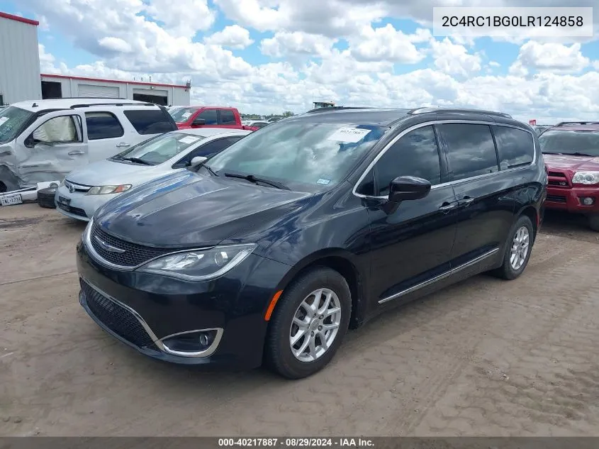 2020 Chrysler Pacifica Touring L VIN: 2C4RC1BG0LR124858 Lot: 40217887