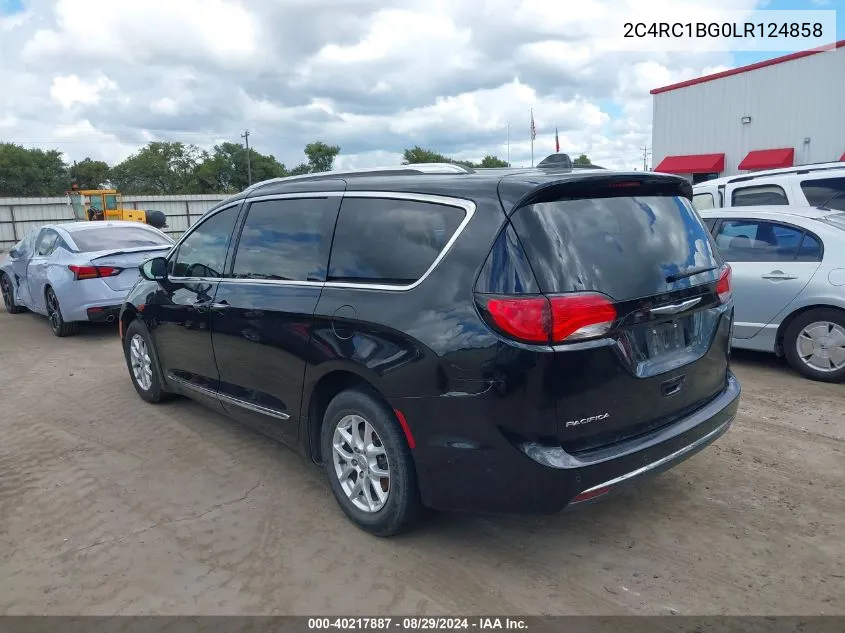 2020 Chrysler Pacifica Touring L VIN: 2C4RC1BG0LR124858 Lot: 40217887