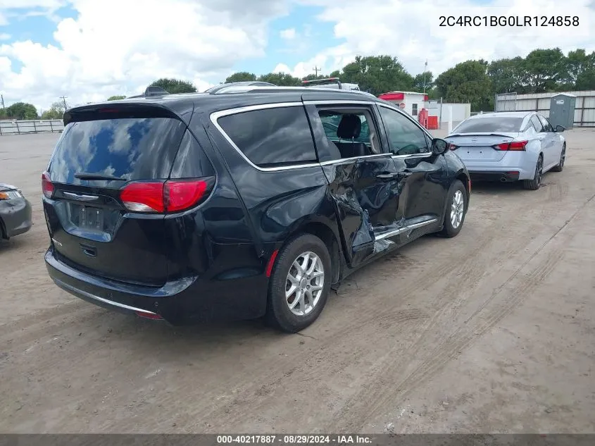 2020 Chrysler Pacifica Touring L VIN: 2C4RC1BG0LR124858 Lot: 40217887