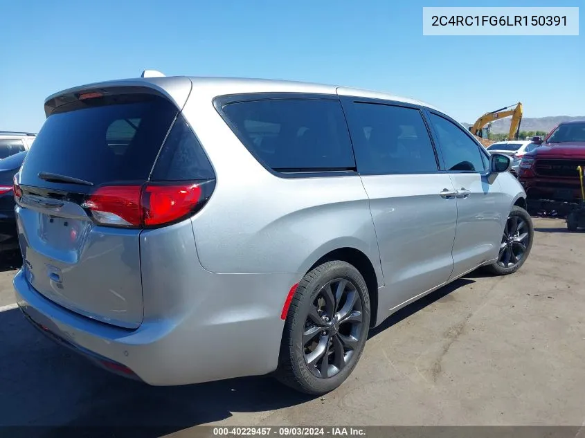 2020 Chrysler Pacifica Touring VIN: 2C4RC1FG6LR150391 Lot: 40229457