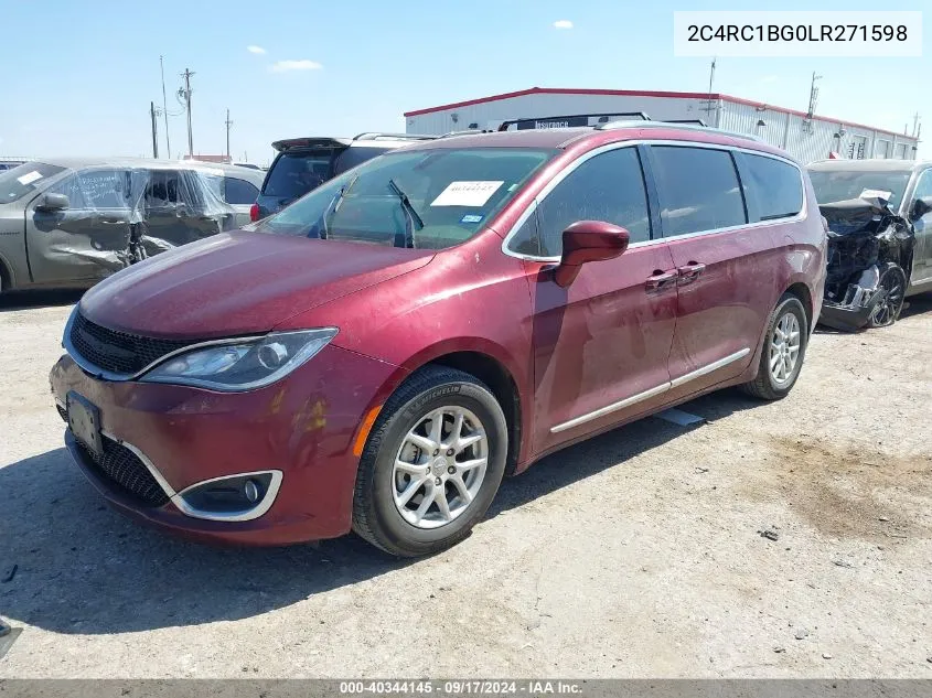 2020 Chrysler Pacifica Touring L VIN: 2C4RC1BG0LR271598 Lot: 40344145