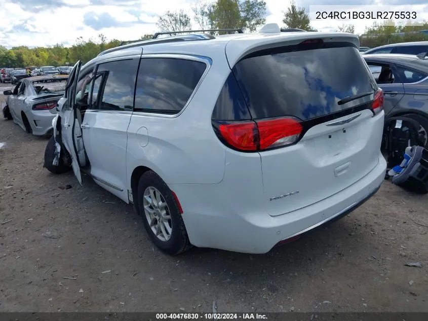 2020 Chrysler Pacifica Touring L VIN: 2C4RC1BG3LR275533 Lot: 40476830