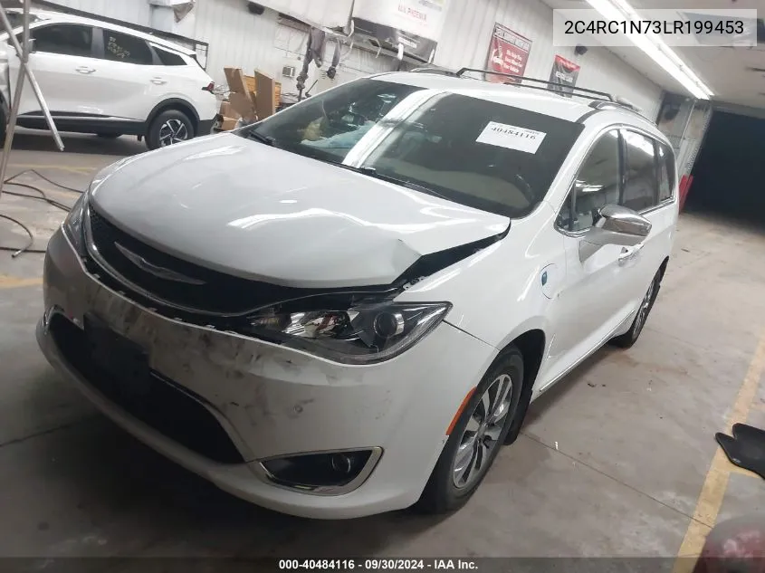 2020 Chrysler Pacifica Hybrid Limited VIN: 2C4RC1N73LR199453 Lot: 40484116