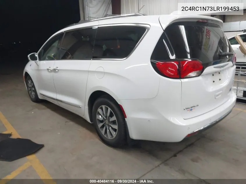 2020 Chrysler Pacifica Hybrid Limited VIN: 2C4RC1N73LR199453 Lot: 40484116