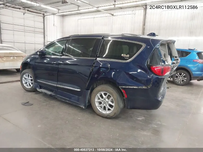 2020 Chrysler Pacifica Touring L VIN: 2C4RC1BGXLR112586 Lot: 40537213