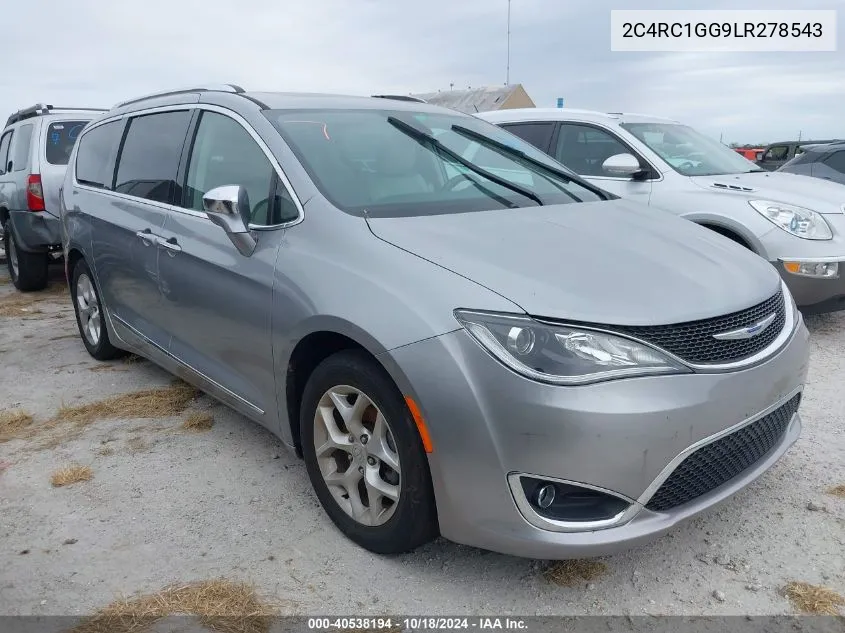 2020 Chrysler Pacifica Limited VIN: 2C4RC1GG9LR278543 Lot: 40538194